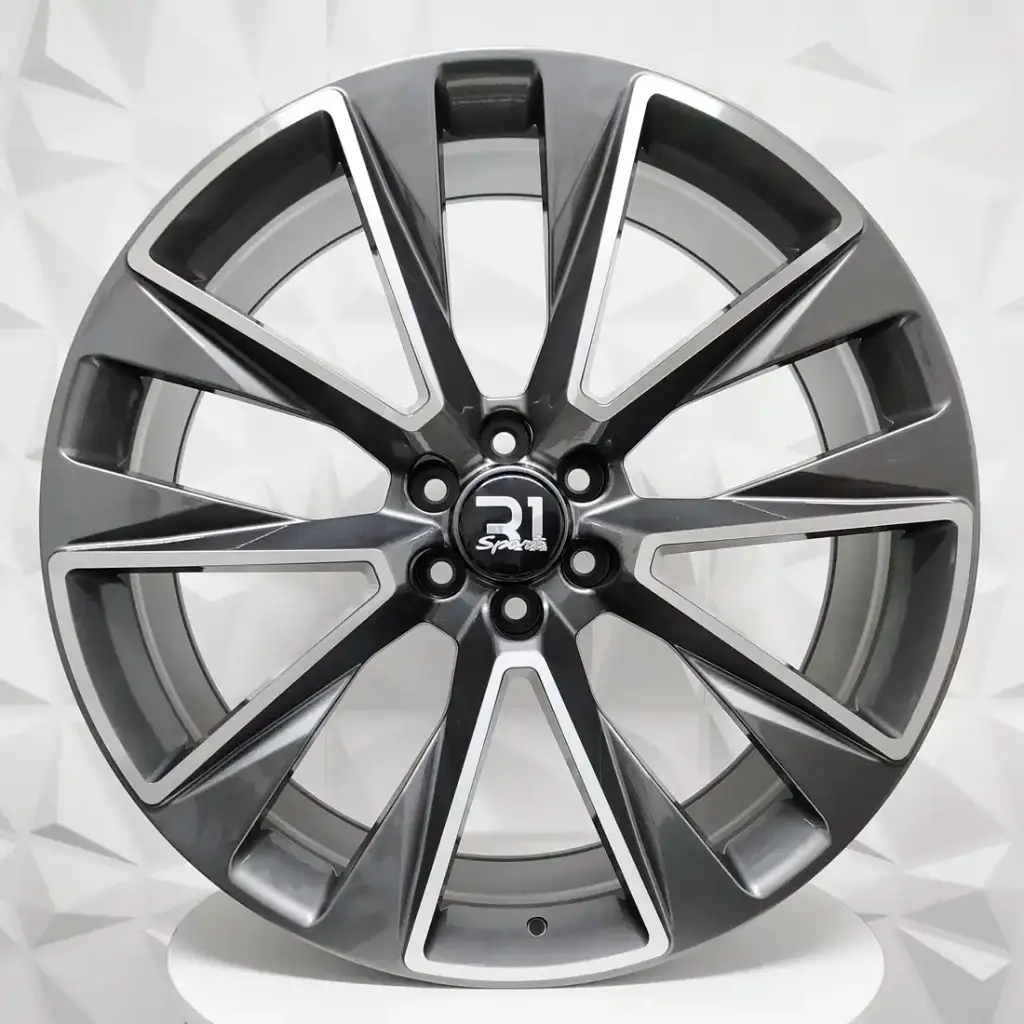 RIN 26X10 6-139.7 R1 SPORT FE669 GUNMETAL MACHINE FACE ET24 CB78.1
