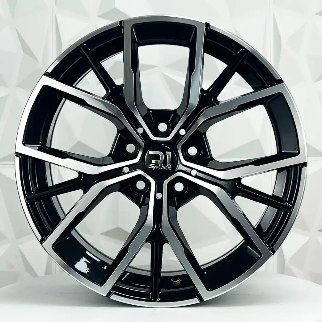 RIN 19X9 5-120 R1 SPORT H3010F BLACK MACHINE FACE ET44 CB72.56