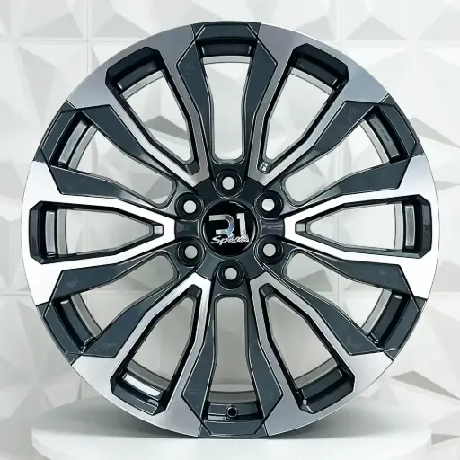 [269042] RIN 26X10 6-139.7 R1 SPORT 7029 GUNMETAL MACHINE FACE ET31 CB78.1